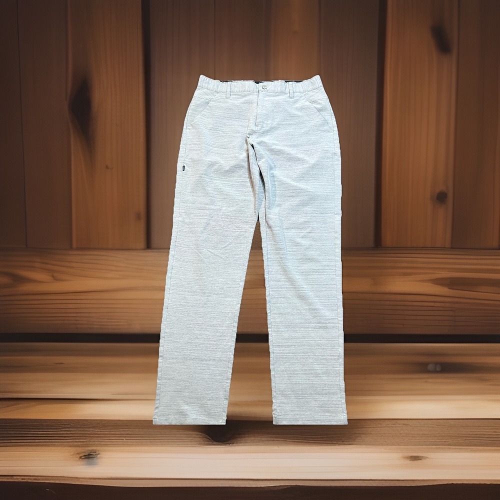 BYLT Premium Basics Everyday Pant 2.0 Mens 32x30 Gray Stretch Chino Straight